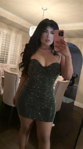 It Girl Rhinestone Dress